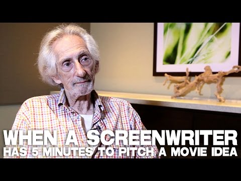When A Screenwriter Has 5 Minutes To Pitch A Movie Idea by Larry Hankin