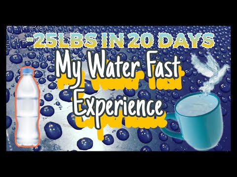 -25lbs in 20 DAYS! My water fast EXPERIENCE