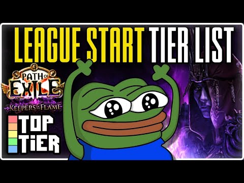 MY LEAGUE STARTER TIER LIST FOR PATH OF EXILE 3.27