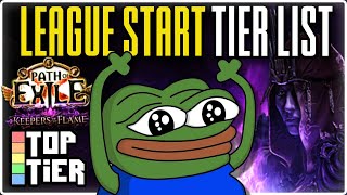 MY LEAGUE STARTER TIER LIST FOR PATH OF EXILE 3.27
