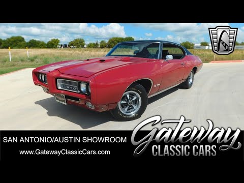 1969 Pontiac GTO - Gateway Classic Cars - San Antonio/Austin #0072