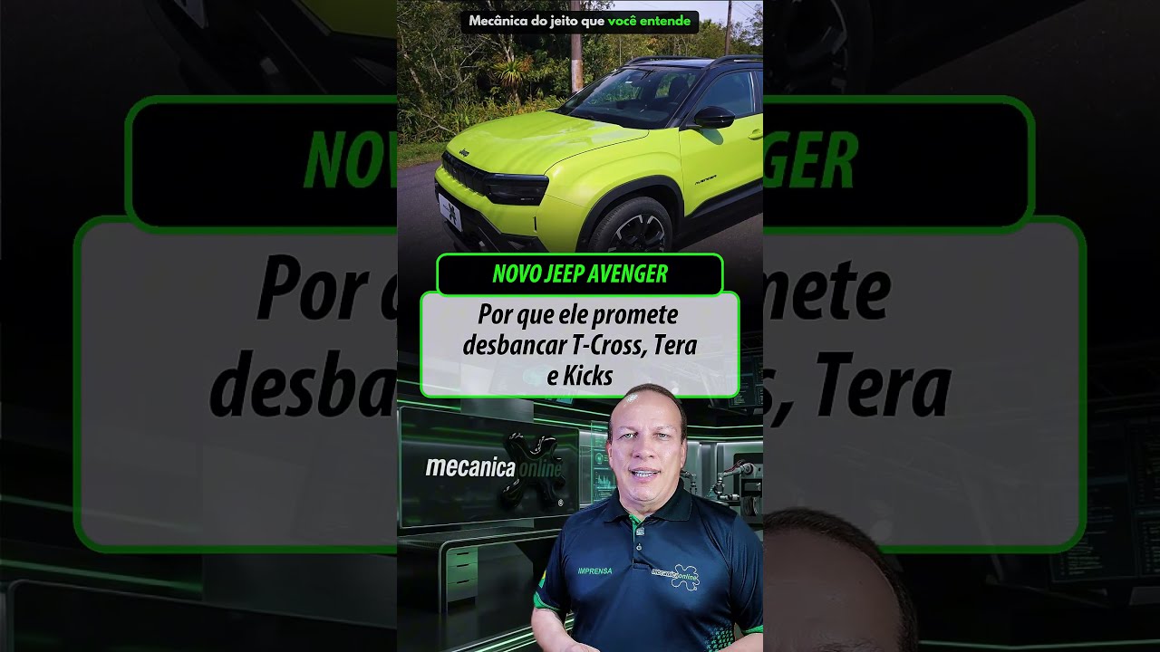 Jeep Avenger: O que ele tem que a concorrência não oferece?