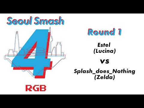Estel (Lucina) vs Splash (Zelda) - Winners Round 1 - Seoul Smash 4