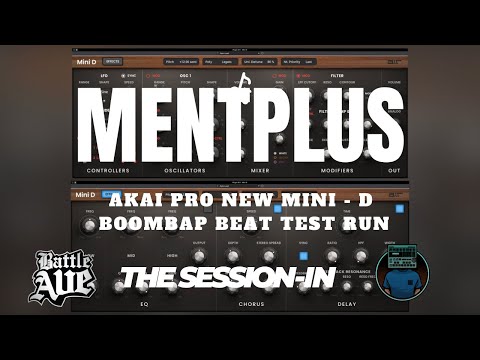 MPC LIVE 2 |  MINI - D Synth BoomBap Beat Test Run