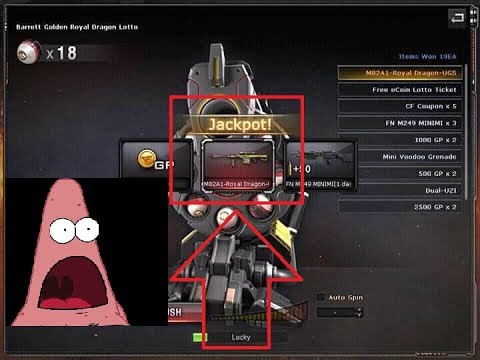 CrossFire PH: SPINNING BARRETT M82A1-ROYAL DRAGON UGS [ECOIN LOTTO]