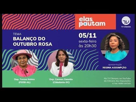 Elas Pautam - Balanço do Outubro Rosa - 05/11/21 (com audiodescrição)