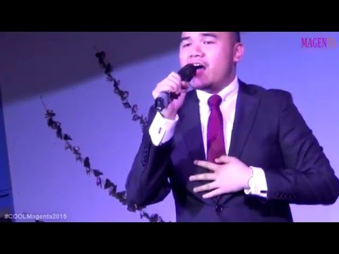 Act 14 : Bob Azrin "Terima Kasih Cinta"  Afghan Cover - COOL Magenta Concert 2015  #coolmagenta2015