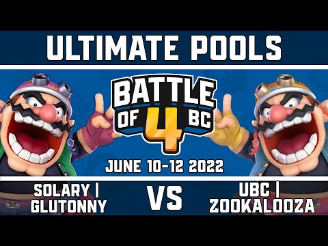 Solary | Glutonny vs UBC | Zookalooza - Ultimate Singles Pools - Battle of BC 4