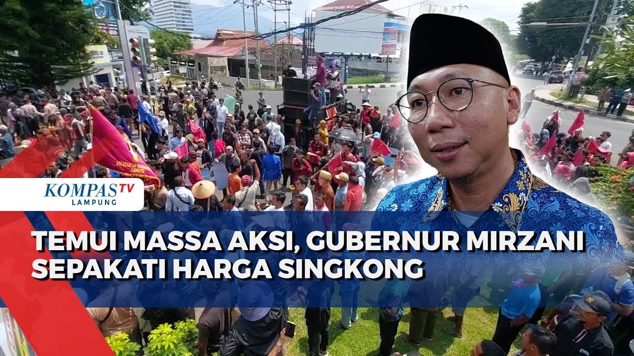 Demo Ricuh! Gubernur Mirzani Temui Petani Singkong: Sepakati Harga