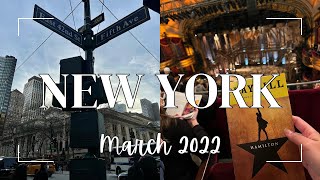 NEW YORK | Hamilton on Broadway, Ellen's Stardust Diner & Times Square Adventures