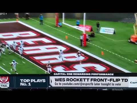 College Football Final Top #1 Play Rhode Island 34 vs Brown 30 (10/7/2023)