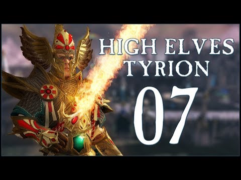 DEFENDING VAUL'S ANVIL - High Elves: Tyrion (Legendary) - Total War: WARHAMMER II - Ep.07!