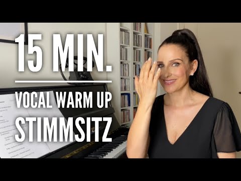 15 Minuten Einsingen 🎶 mit Fokus Stimmsitz / Vordersitz für eine geschmeidige Stimme ohne Kratzen