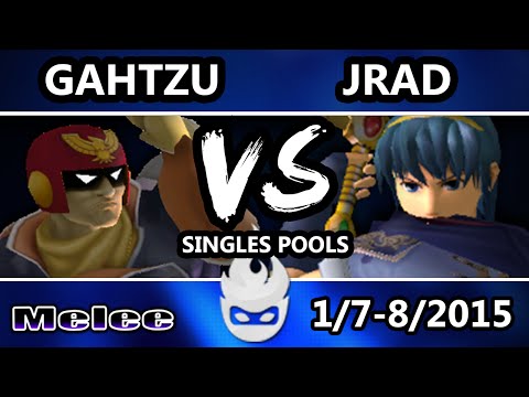 Paragon 2015 - Gahtzu (Captain Falcon) Vs. Jrad (Marth) SSBM Singles Pools - Melee
