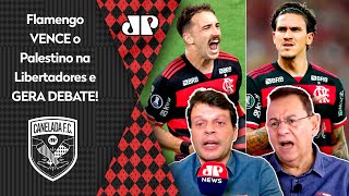 ‘É só olhar direito, gente: eu diria que o Flamengo foi…’; vitória sobre o Palestino provoca debate