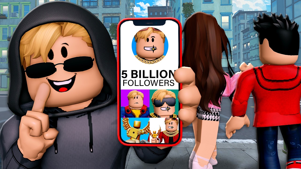 Nobody Knew He Was FAMOUS! (A Roblox Movie)