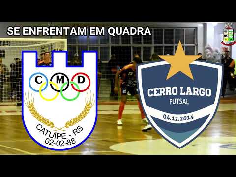 CMD/CATUÍPE TEM O 2º JOGO SÁBADO, DIA 11 DE JUNHO PELO GAUCHÃO SICREDI DE FUTSAL SÉRIE C 2022