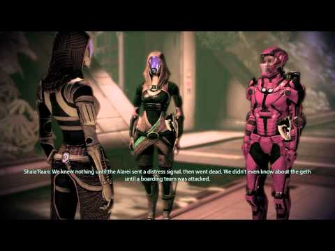 Jenn Mass Effect 2 HD 17 - Captain Kar'Danna, Admiral Shala'Raan & Han'Gerrel -Tali's Loyalty B