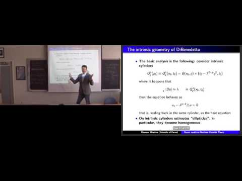 Giuseppe Mingione: Recent Results on Nonlinear Potential Theory 2