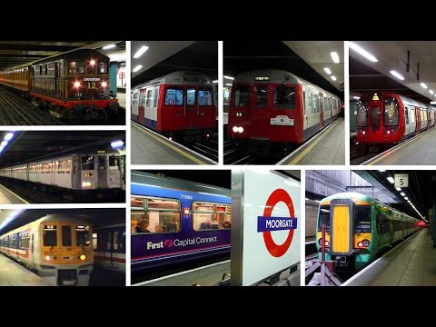Moorgate Station Railway Contrasts Part 2