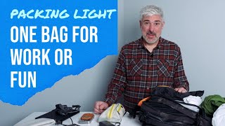 Packing Light: One Bag for Work and Leisure Travel