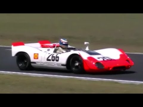 1969 Targa Florio winner Porsche 908/2 3L Flat 8 sound Phillip Island Classic 2007