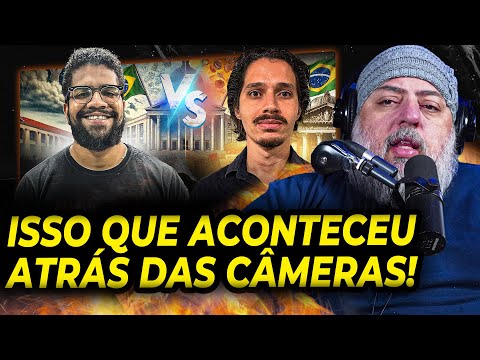 BEHIND THE SCENES OF THE JONES MANOEL x WILKER LEÃO DEBATE