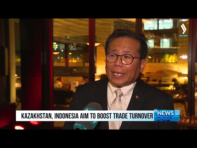 Kazakhstan, Indonesia aim to boost trade turnover