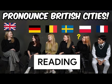 Europeans Try to Pronounce the Hardest British City Names!
