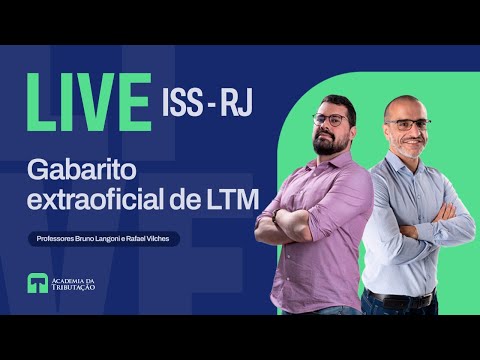 ISS-RJ - Gabarito extraoficial de LTM, PAT, Simples Nacional e Nota Carioca