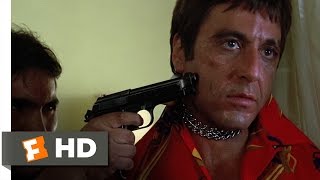 Scarface (1983 - Chainsaw Threat Scene (2/8) | Movieclips