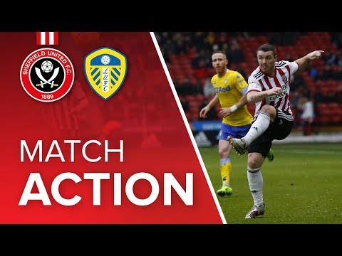 Blades 0-1 Leeds - match action