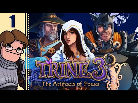 Let's Play Trine 3: The Artifacts of Power Co-op Part 1 - Featuring TheSaDGames & Wanderbot