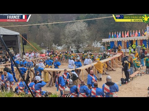 Australia v France - 12v12, Buhurt League World Cup 2023 - Prague, Czechia 29/4/2023