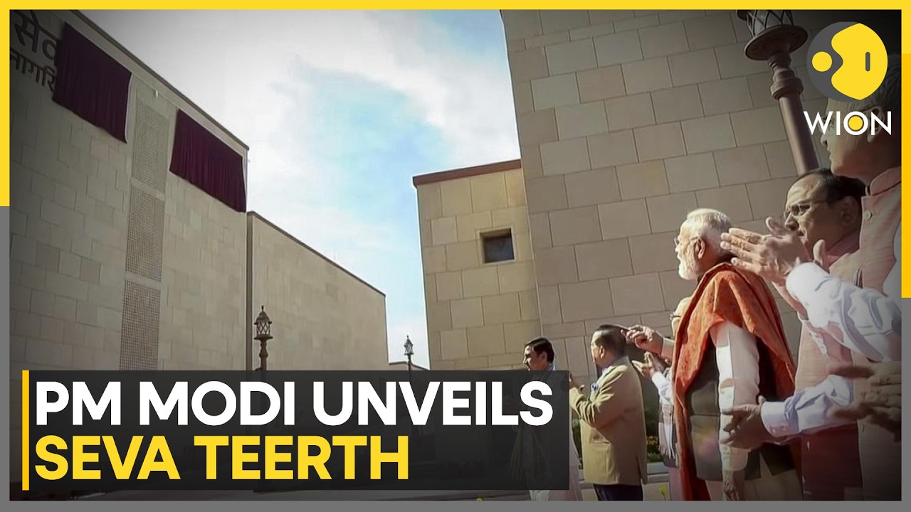 PM Modi Unveils Seva Teerth: Central Vista Gets Modern Upgrade | WION News
