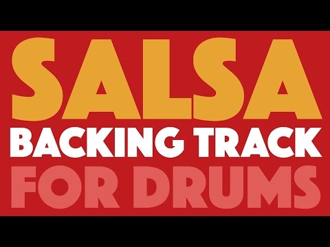 Salsa Backing Track For Drums