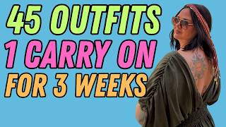 Pack With Me | 3 Weeks in a SECRET Carry On!