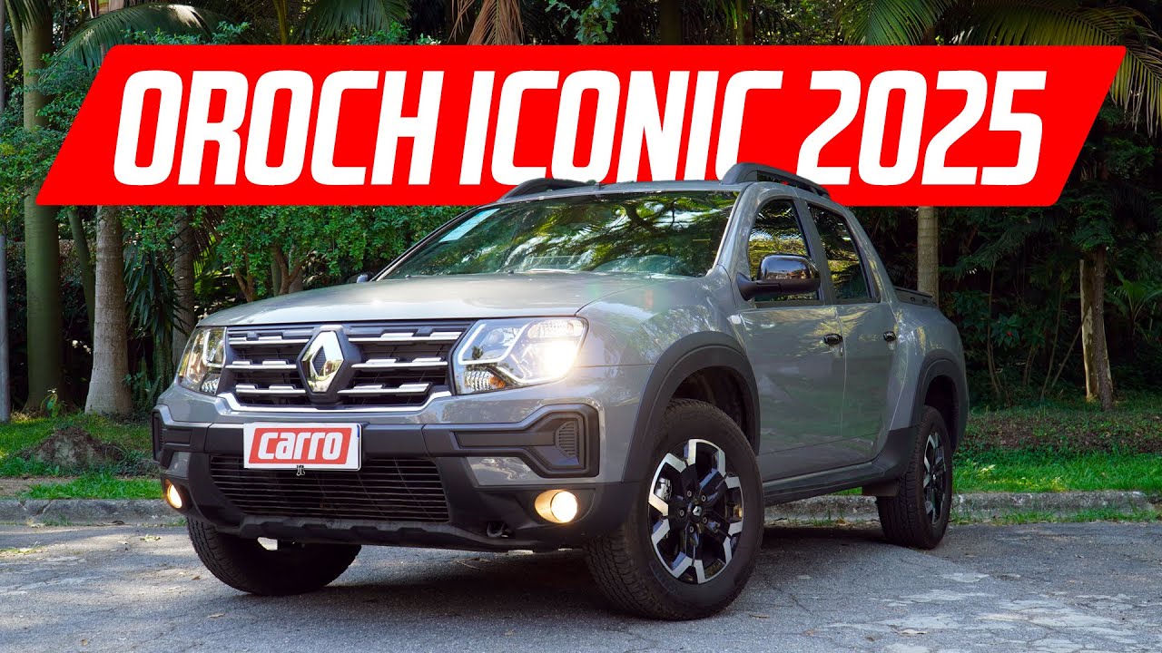 RENAULT OROCH ICONIC 2025: nova versão mais barata e MANUAL