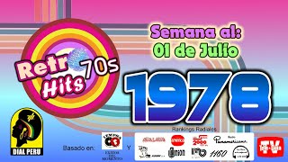Retro Hits 882: Ranking Peru al 01/07/1978