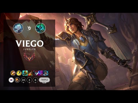 Viego Jungle vs Hecarim - KR Grandmaster Patch 12.20