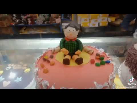 I make a cake for baby #ghulamfreedbakes