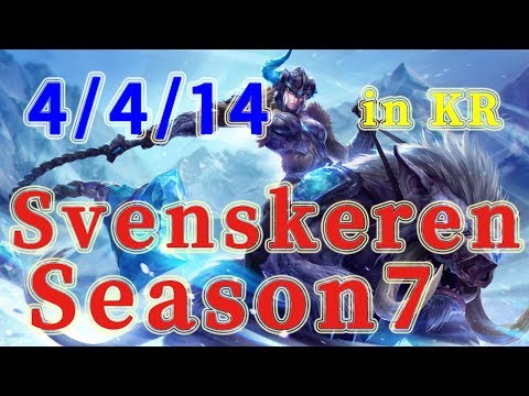 TSM Svenskeren Sejuani Jungle vs Rek'Sai Patch 7.18