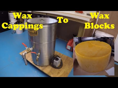Melting Beeswax - A 