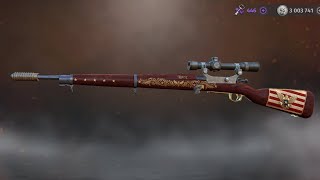 World War 2 Battle Combat Legendary Sniper rifle M1903A4 Independence Tribute Skin Epic Gameplay 
