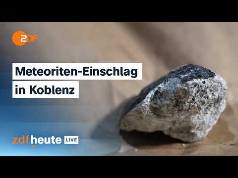Video Thumbnail: Meteorit über Deutschland: Was wir dazu wissen bei ZDFheute live