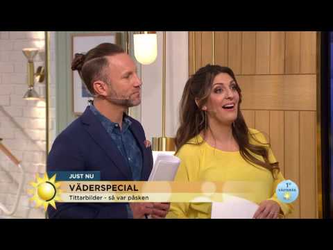 Så blir veckans väder: "Det är ju april"  - Nyhetsmorgon (TV4)