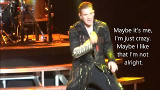 I&#39;m Not Alright-  Shinedown Lyric Video.