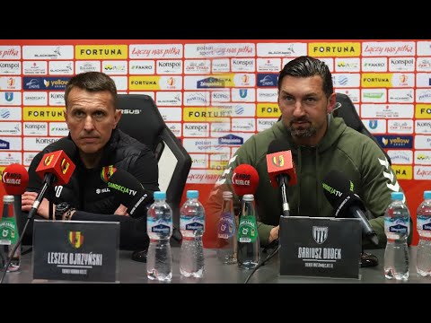 2022-04-01 Sandecja Nowy Sącz - Korona Kielce 2-2 (0-0), pomeczowa konferencja prasowa