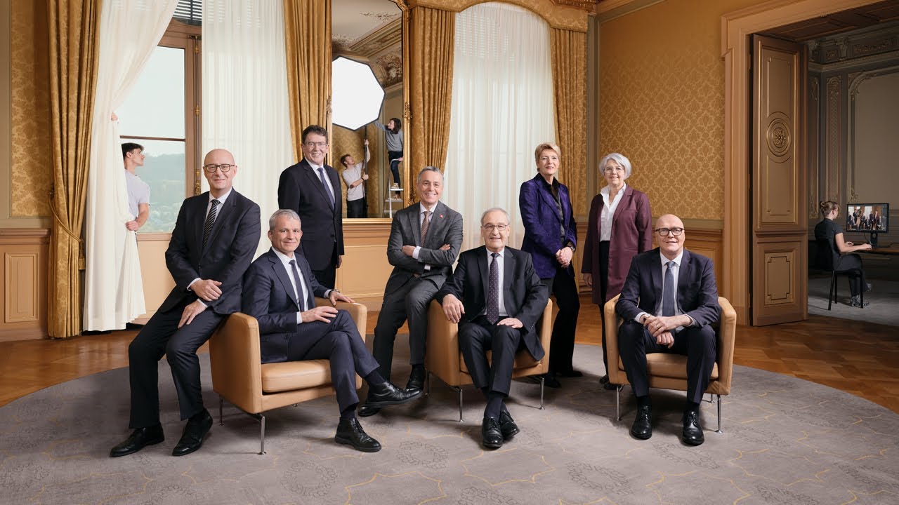Bundesratsfoto 2026 - Photo du Conseil fédéral 2026 - Foto del Consiglio federale 2026