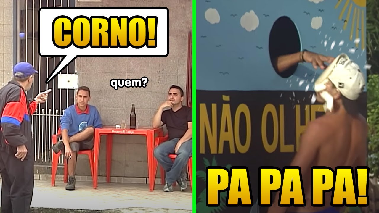 As Pegadinhas Mais ABSURDAS da TV Brasileira!
